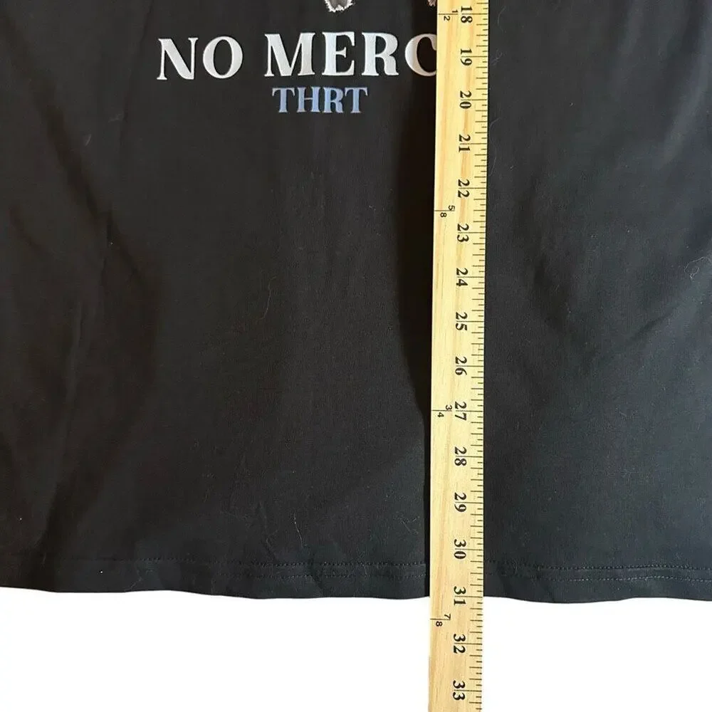 THRT Denim No Mercy Visionary T-shirt Men’s L - Streetwear Trap Urban Punk NWT - Picture 13 of 13